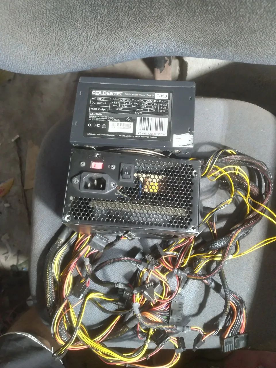 Fonte real G350 para pc 