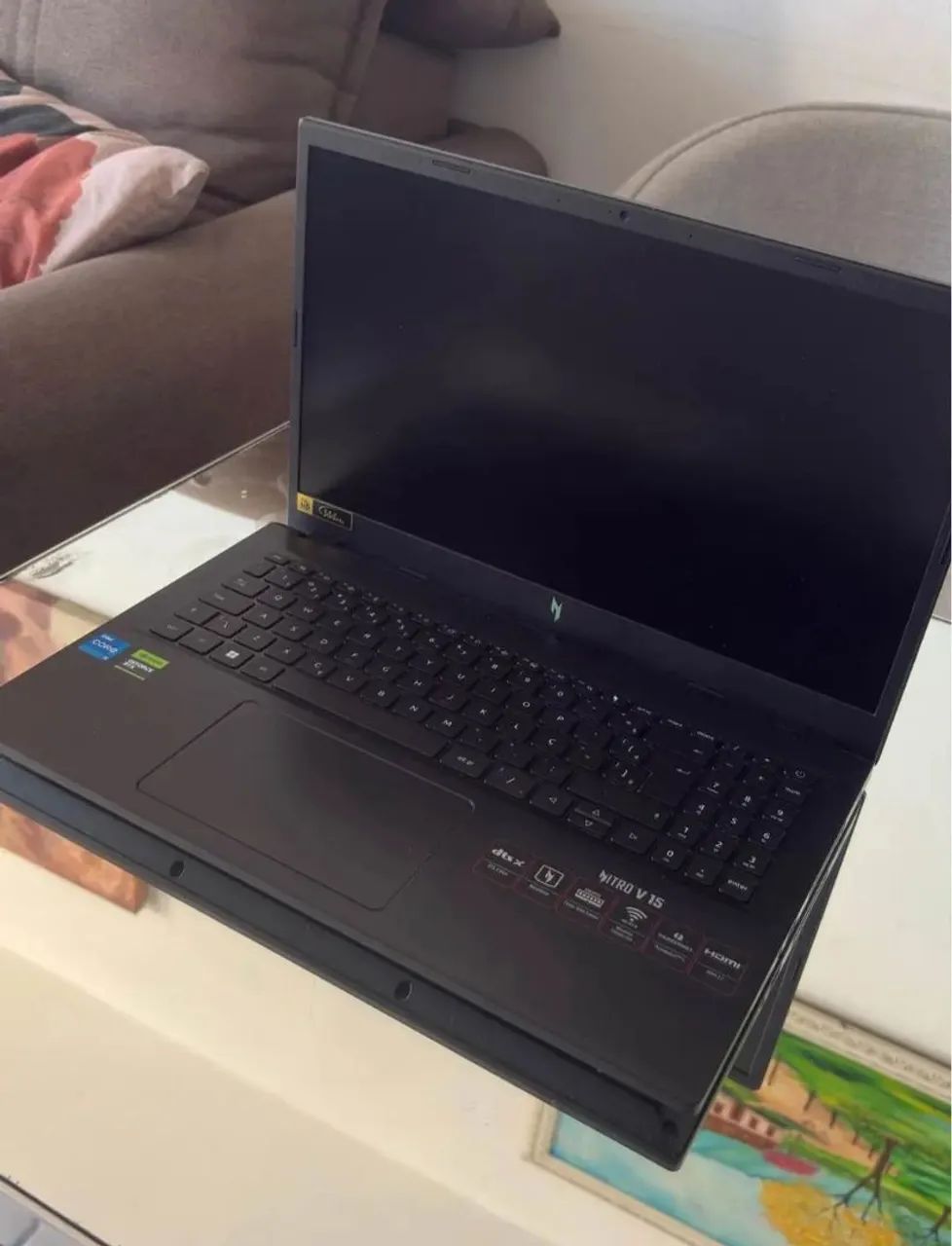 Notebook gamer Acer nitro v15 
