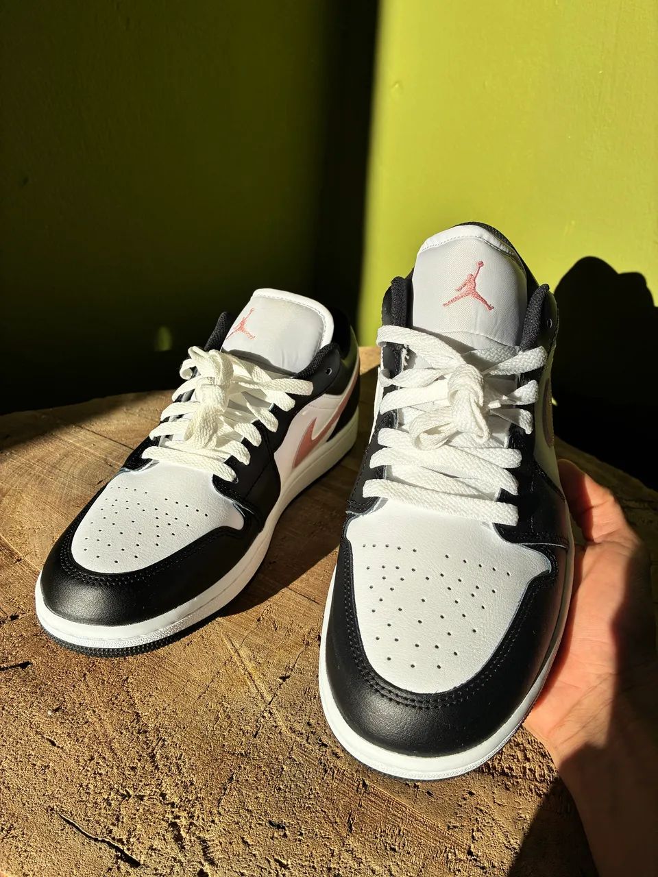 Air jordan 1 low white rust Pink  - Foto 3