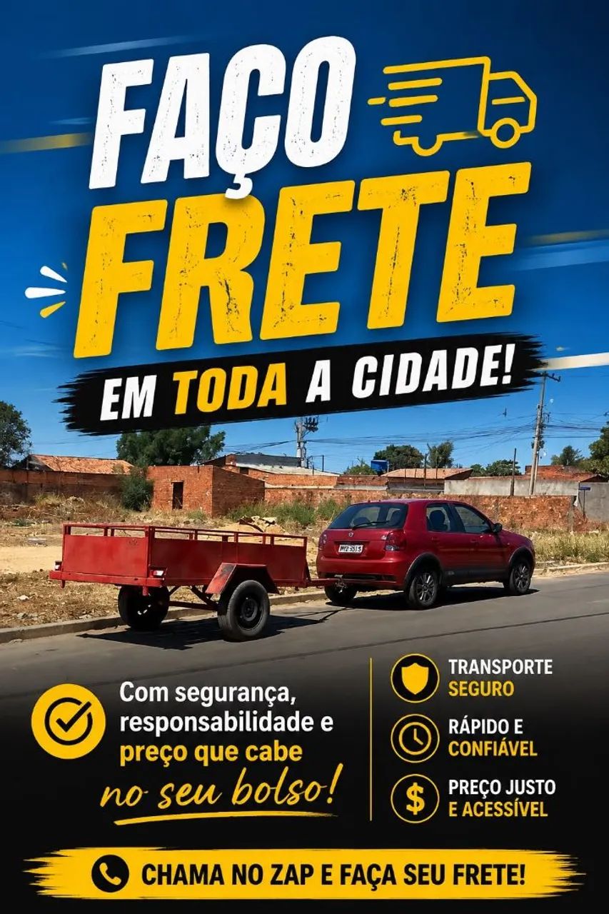 Faço frete 