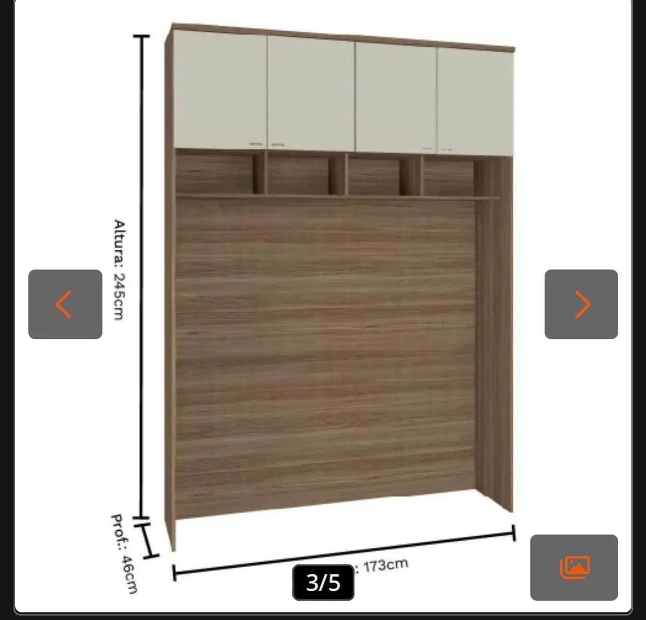 venda de quarto modulado rimo 