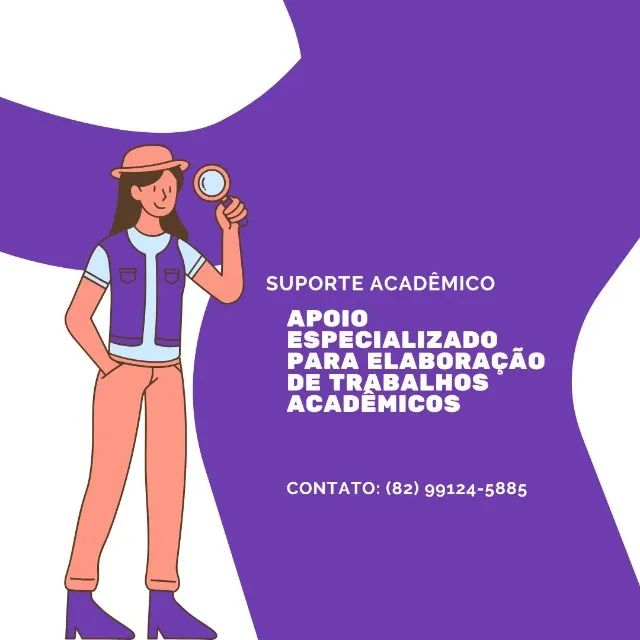Serviço de Consultoria para Trabalhos Acadêmicos (TCC, Relatórios, Apresentação em Slides)