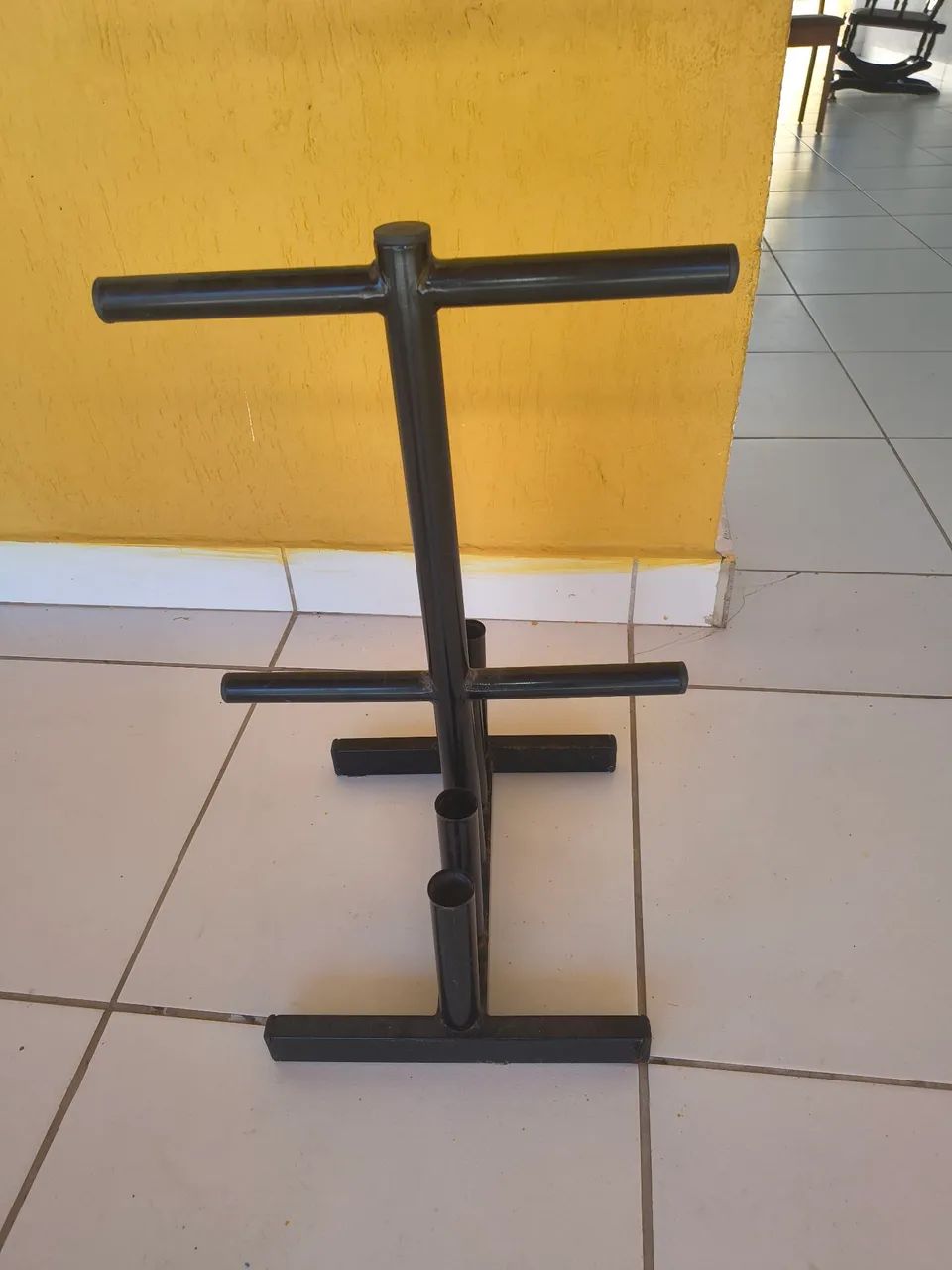 Suporte Anilhas 4 Barras (Mercado do Ferro) - Foto 2