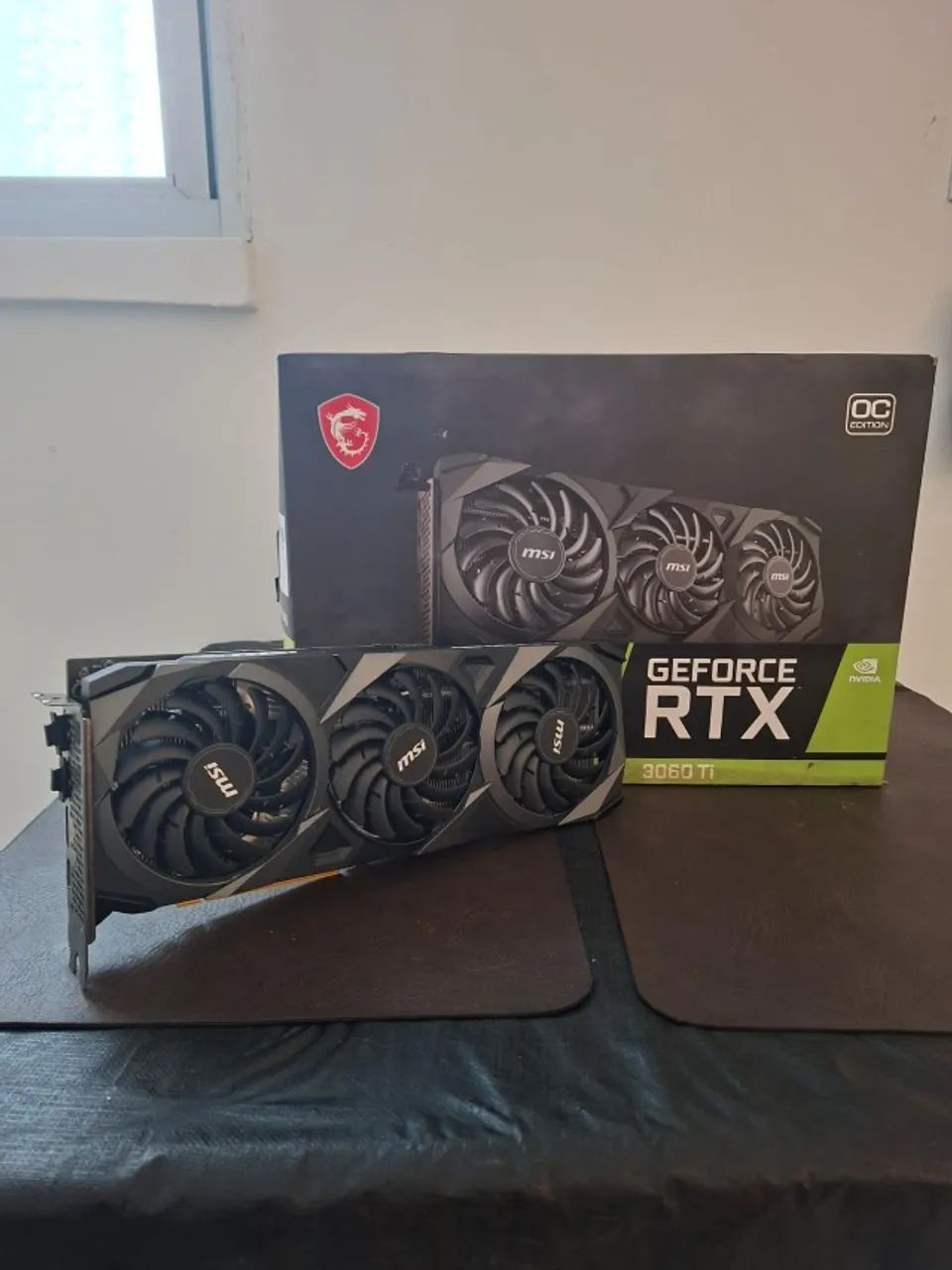 Placa de vídeo MSI RTX 3060 Ti 8gb