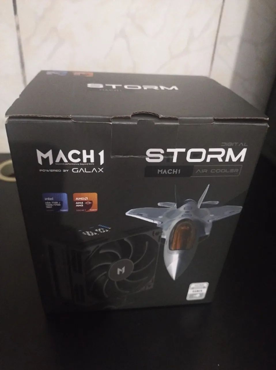 AIR COOLER MACH1 STORM DIGITAL BK AMD E INTEL 120MM  - Foto 2