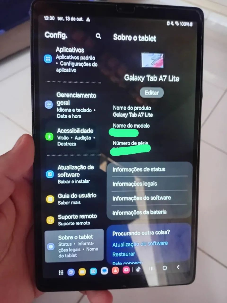 VENDO TABLET SAMSUNG A7 LITE 32GB 4RAM  - Foto 3
