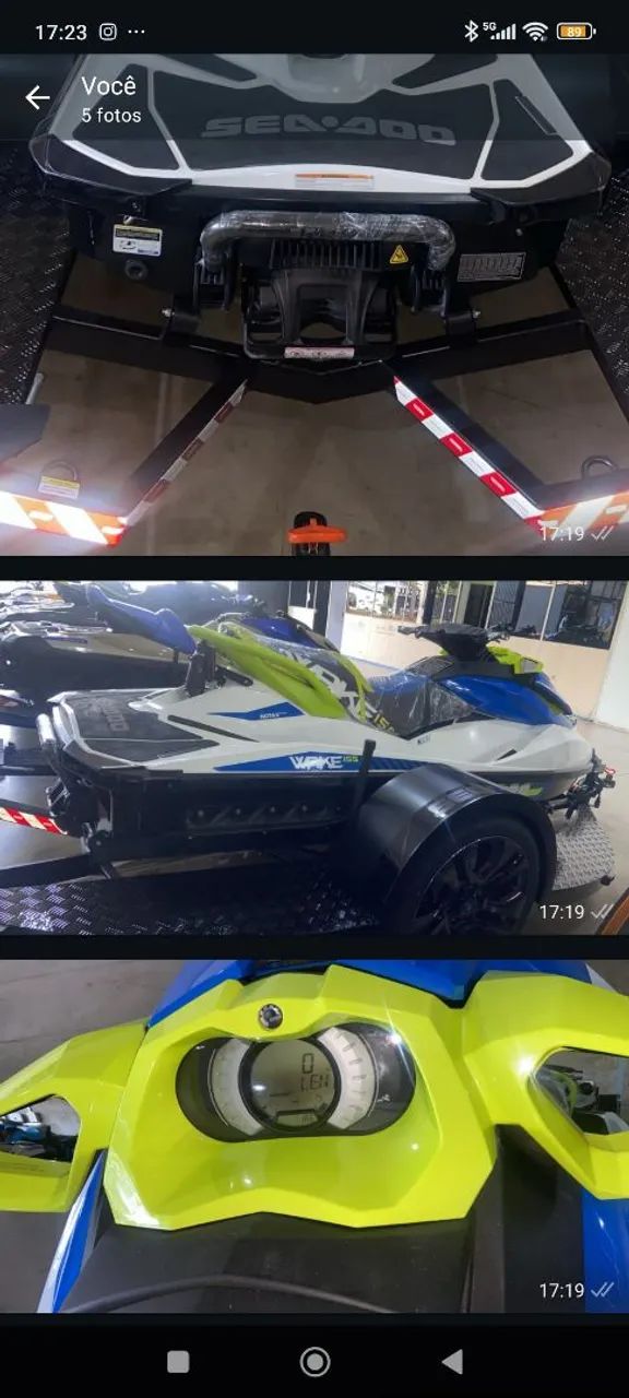 Jet ski  sea-Doo Wake GTI 155 2016 - Foto 5