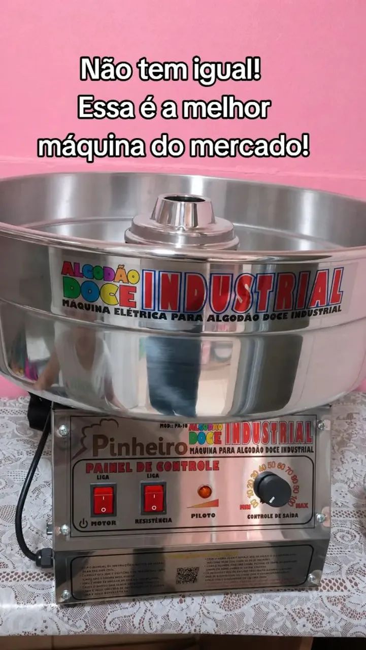 Máquina de algodão doce  - Foto 2