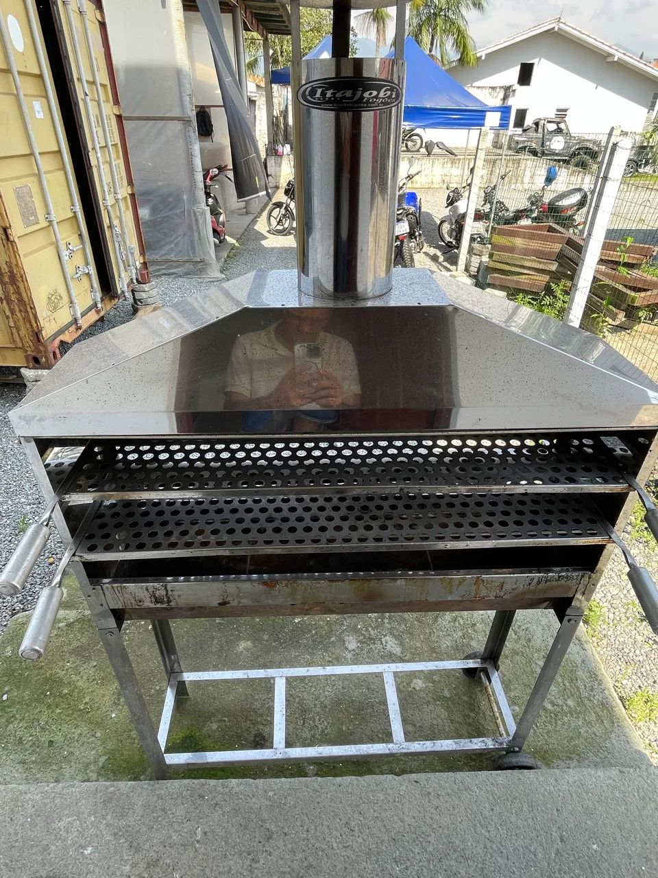 Churrasqueira de inox  - Foto 3