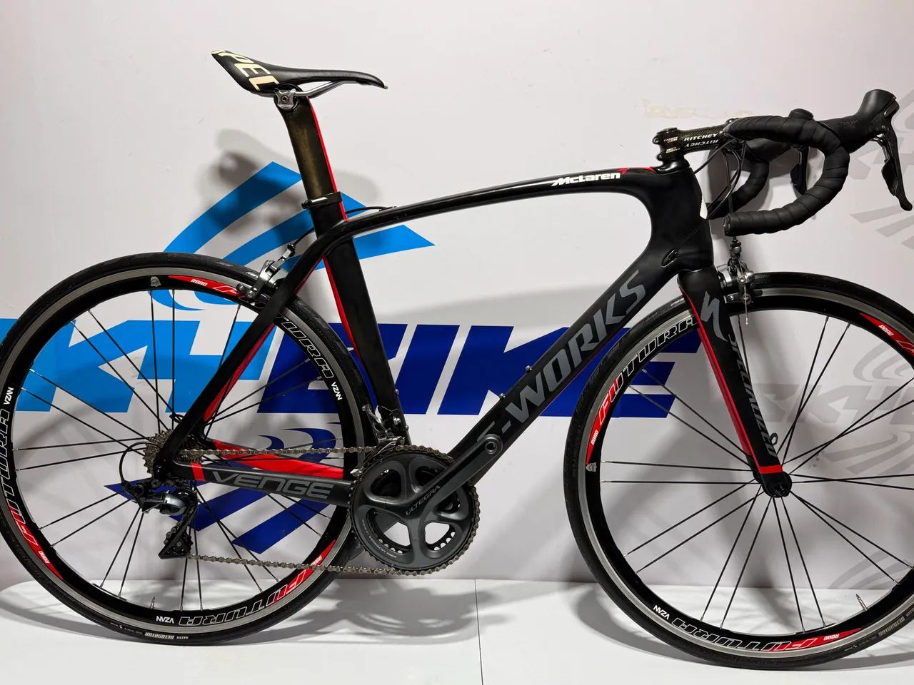 BICICLETA SPECIALIZED S-WORKS MCLAREN CARBON EU AMANHO 54 SEMI
