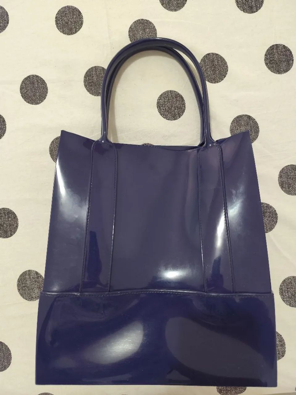 Petite Jolie Bolsa Azul Marinho - Foto 3