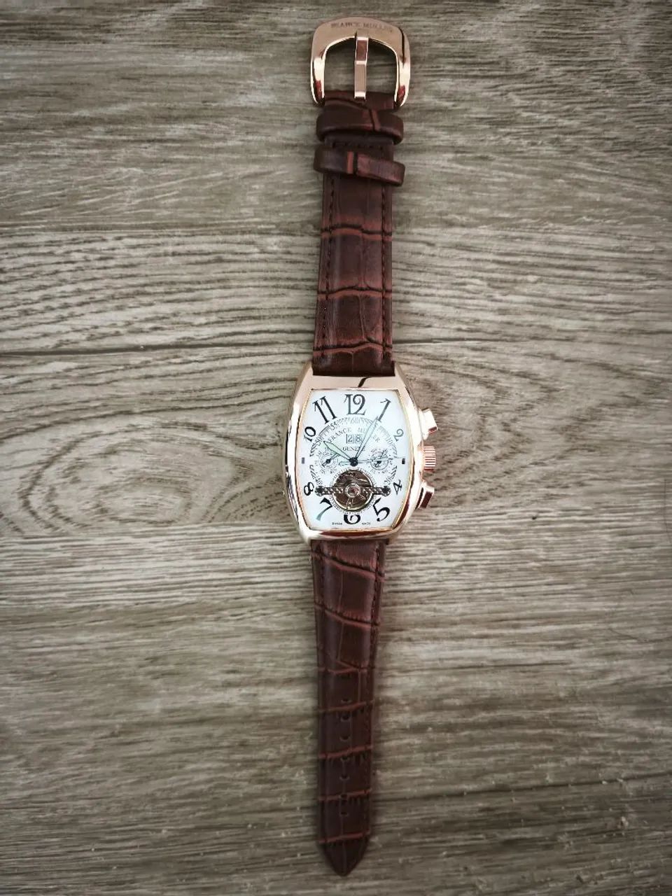 Relógio Franck Muller cintrée curvex.