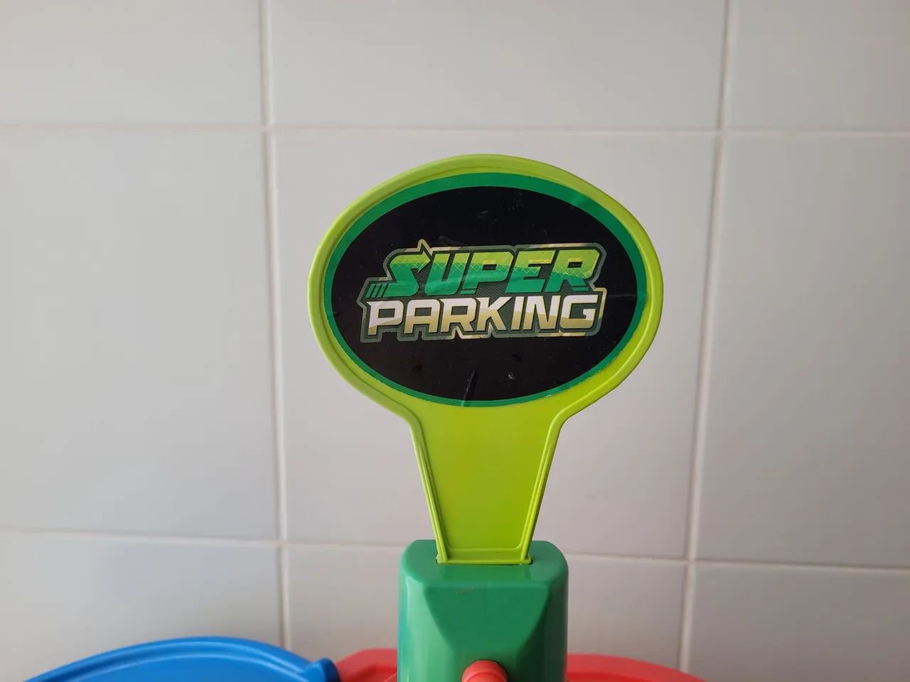 Brinquedo Posto Super Parking Pistas Elevador - Maptoy - Foto 2