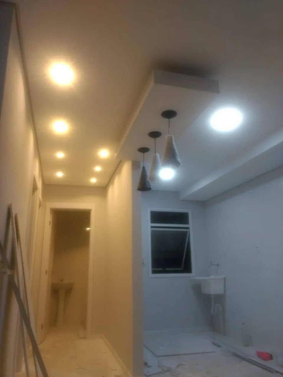 Execução de forro e parede de gesso acartonado - Foto 3