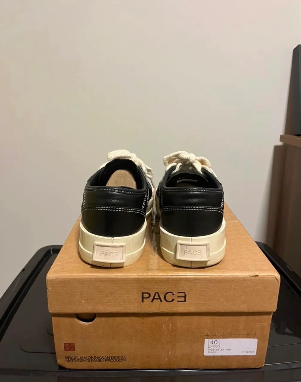 Pace BR-01 V2 Leather Low Light Black - Foto 4