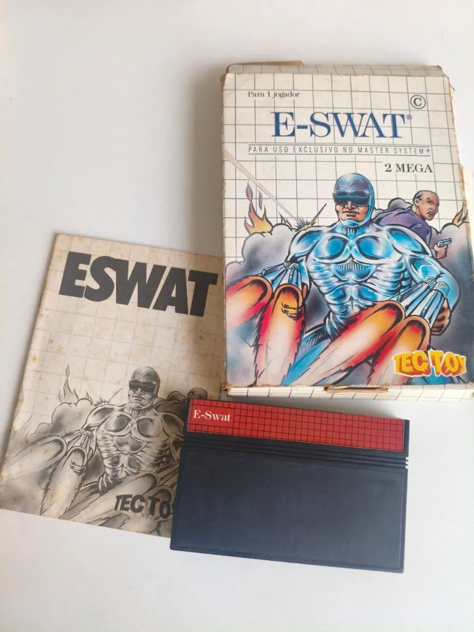 Jogo E-Swat para master system 