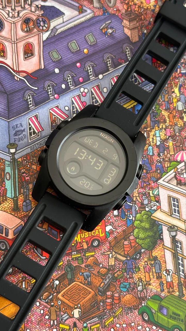 Relógio Nixon The Unit 40 All Black