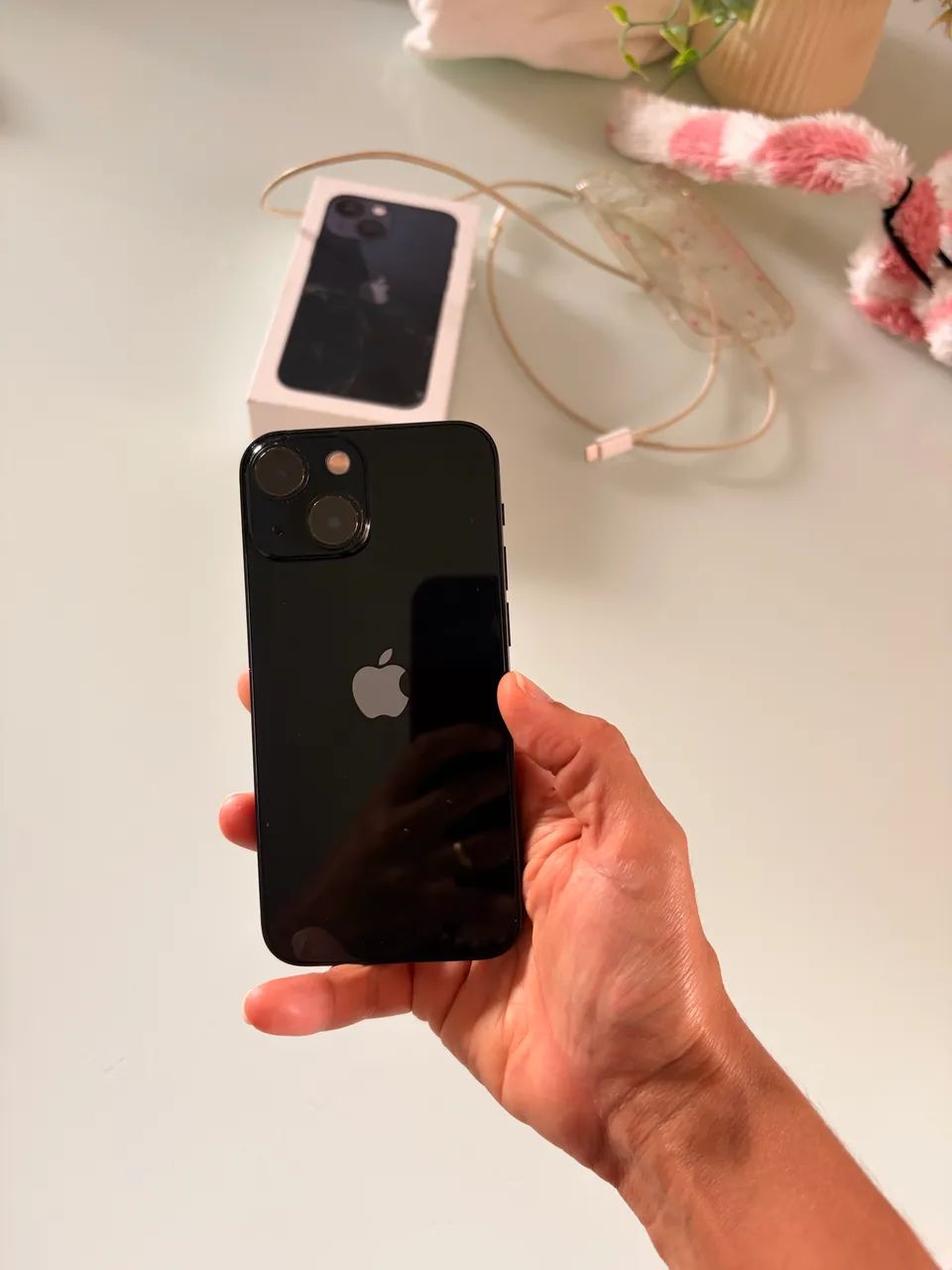 APPLE iPhone 13 mini 256GB 黒　ブラック　おまけ付き iPhone 13 mini 256GB Meia-noite - Na Caixa + Brindes! - Celulares