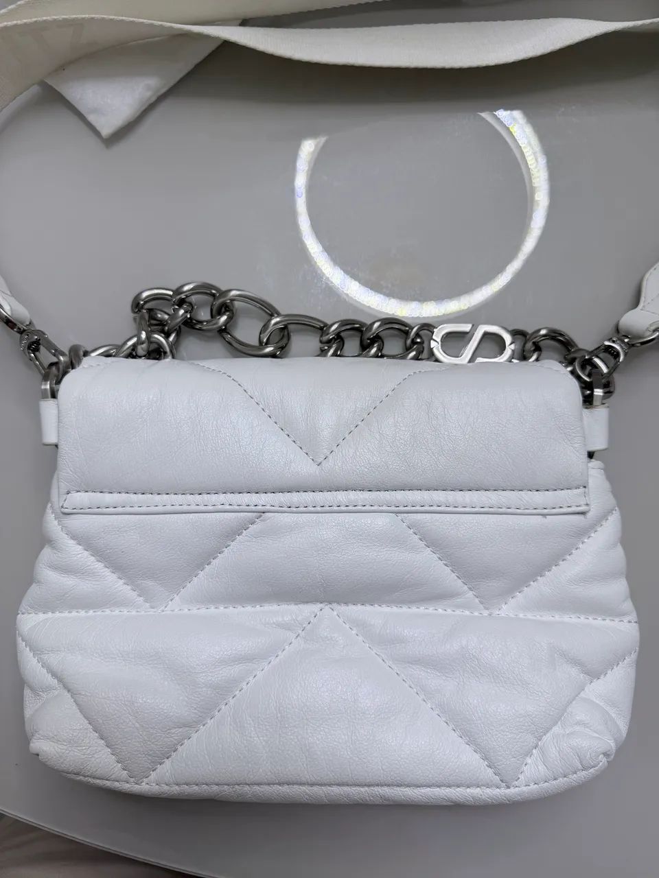 Bolsa Schutz Bárbara Branca - Foto 2