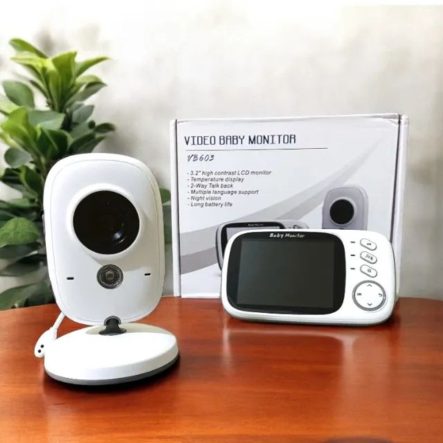 Babá eletrônica VB603 Vídeo e Áudio Visão Noturna 3.2 polegadas - Foto 5