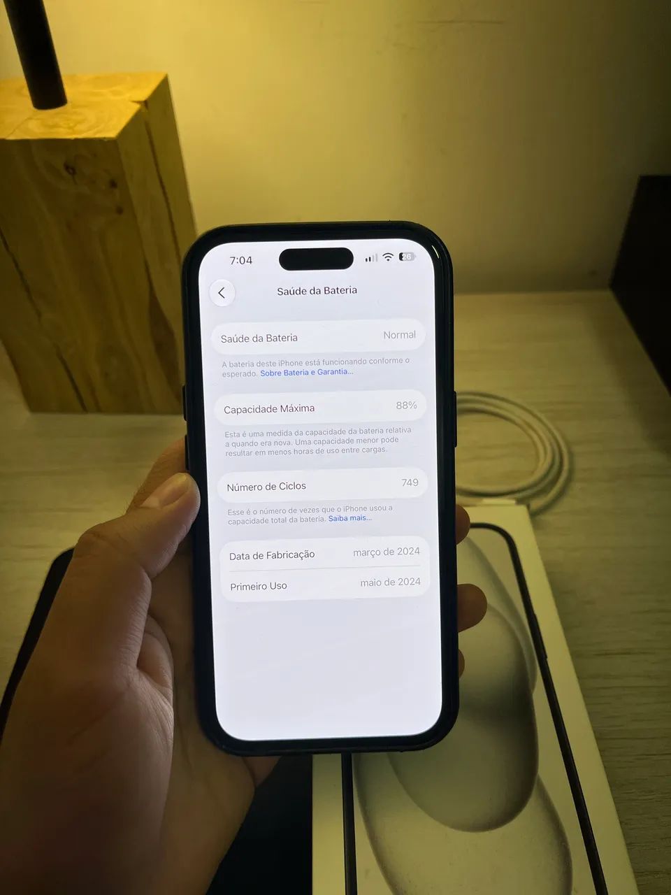 IPHONE 15 - 128gb (aceito propostas) - Foto 4