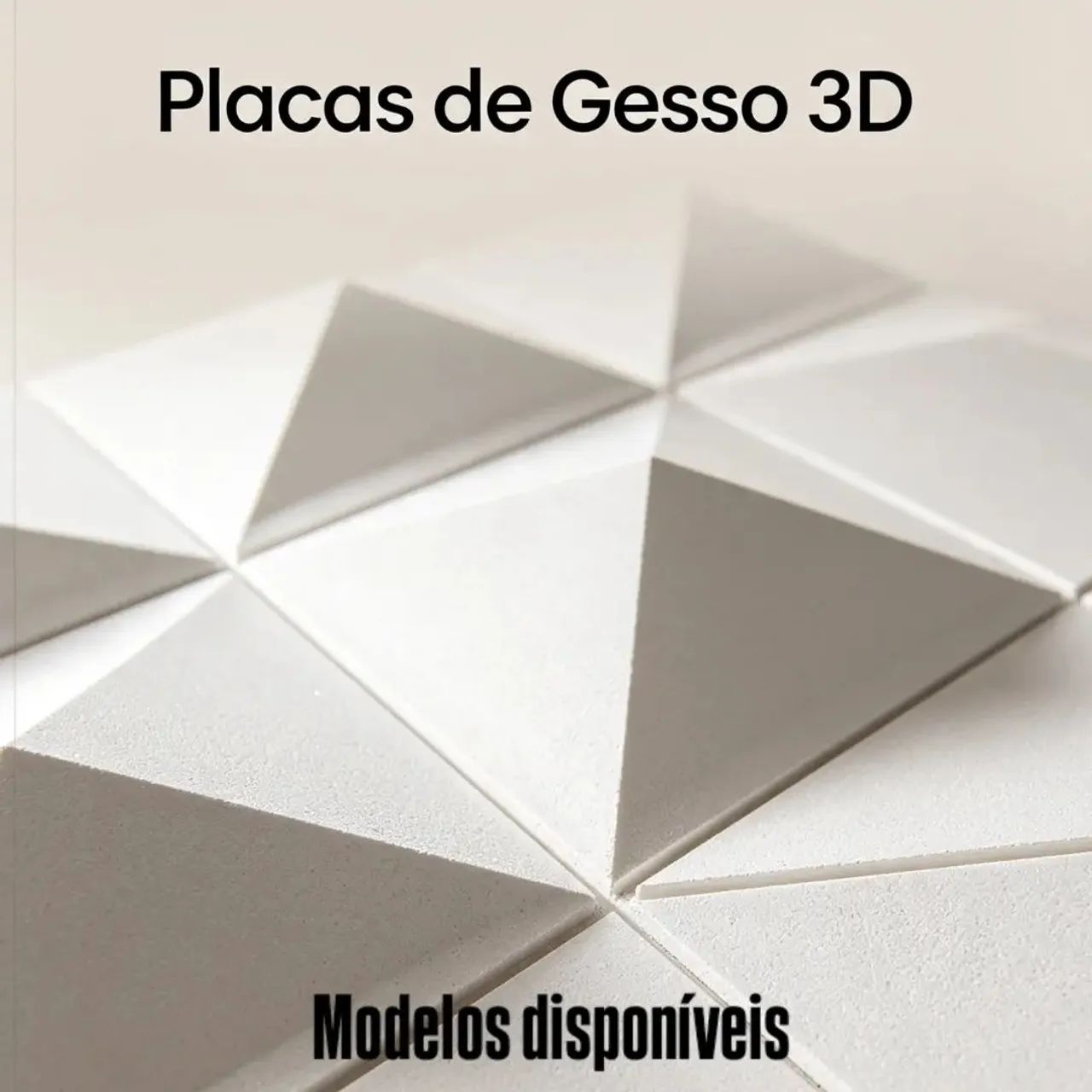 Instalação e vendas de placas de gesso 3D 