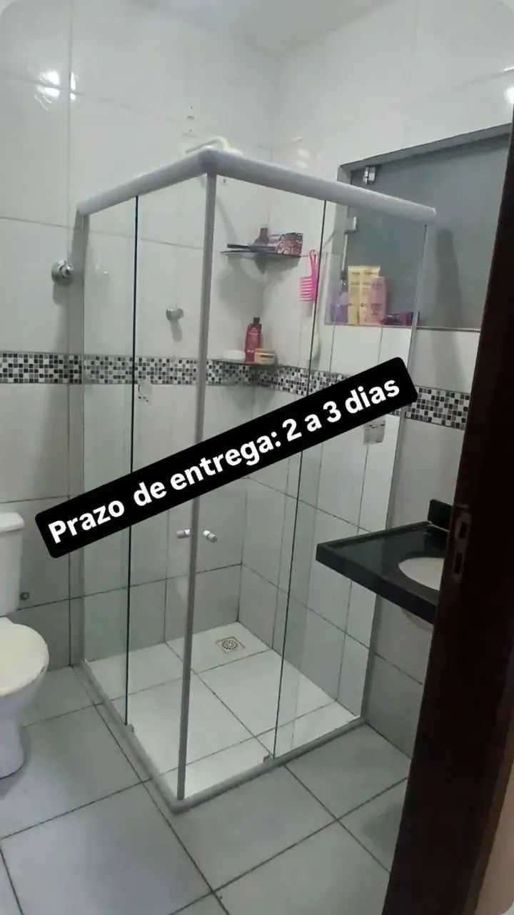 Box de vidro para banheiro 