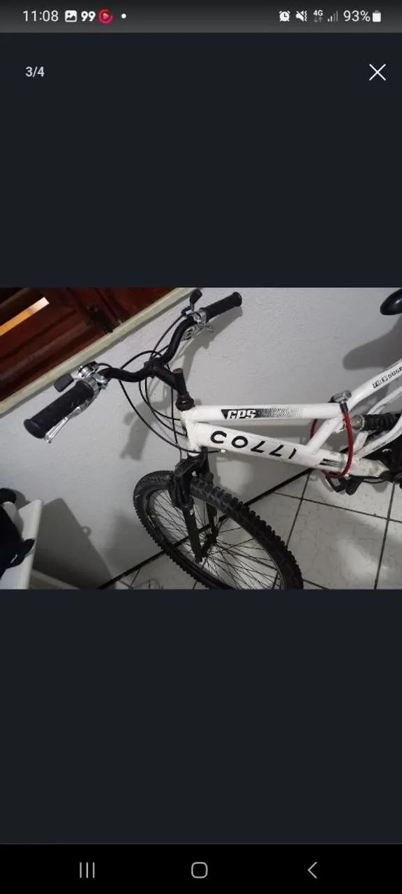 Bicicleta aro 26 com marcha