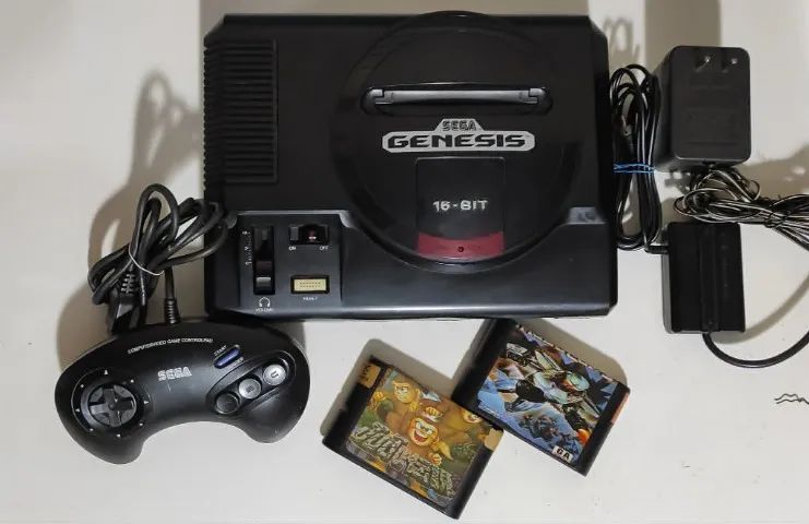 Mega Drive completo +2 jogos - Foto 2
