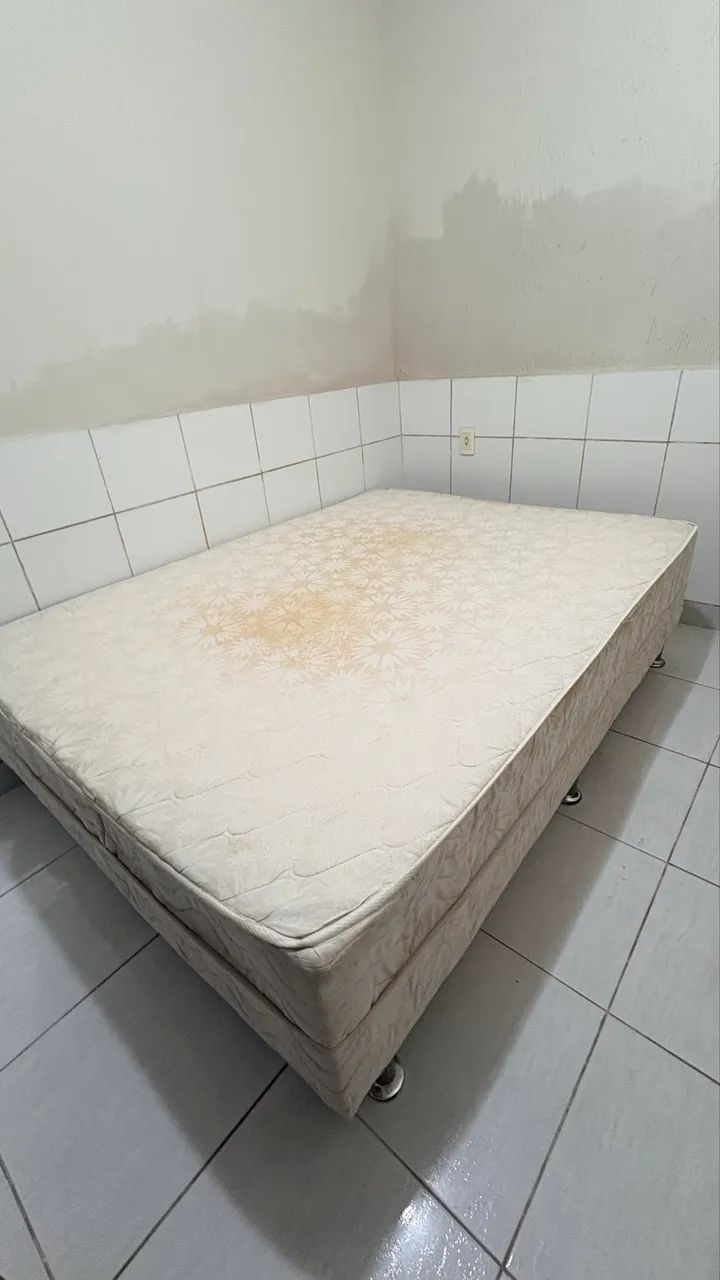 Base Box + colchão d45