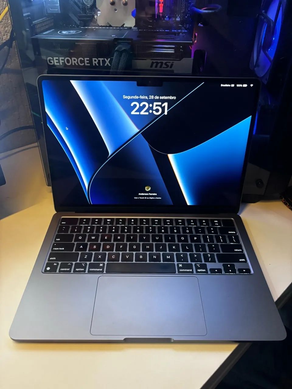 MacBook Air M2 - 8gb RAM - 256gb SSD - Foto 2