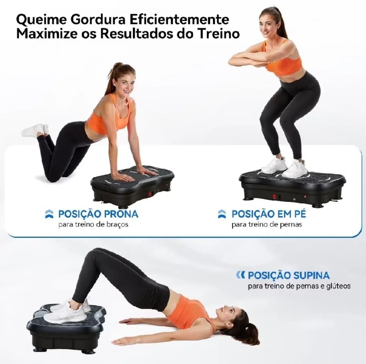 Plataforma Vibratória HEROI Multifuncional 290,00 - Foto 2