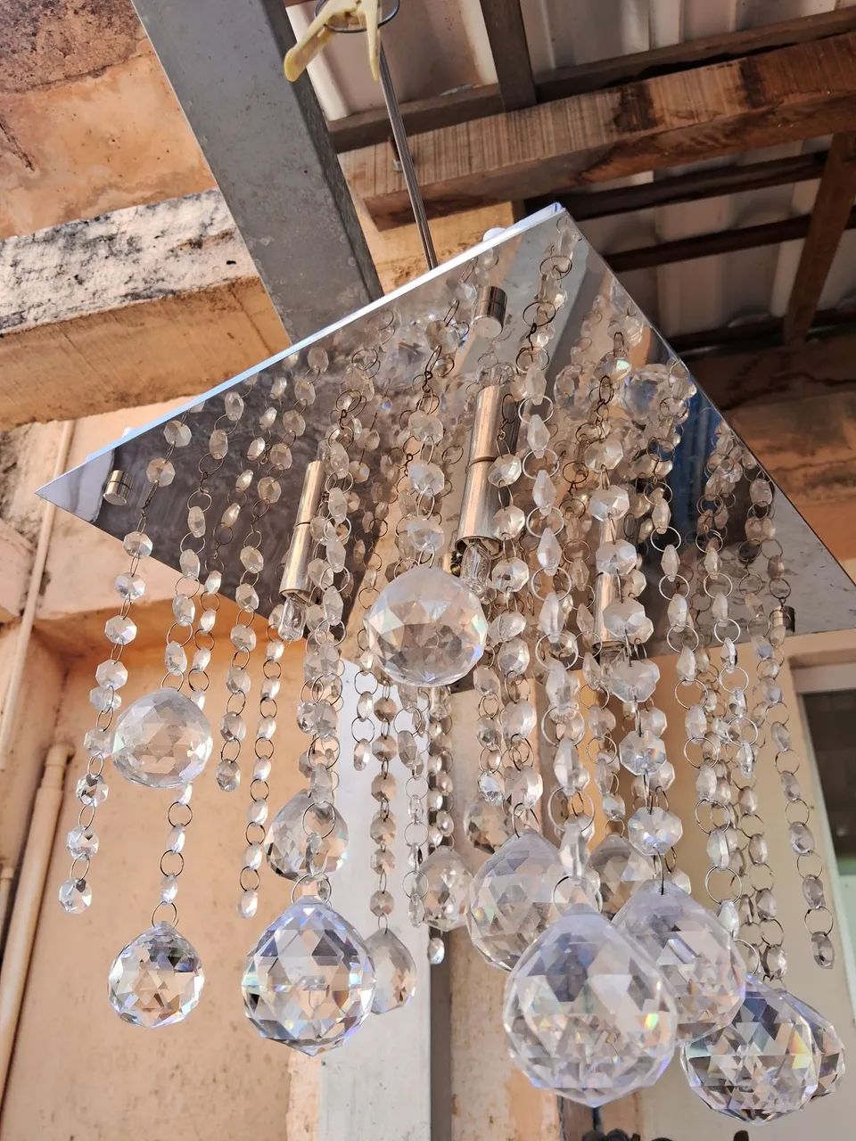 Lustre em cristal 