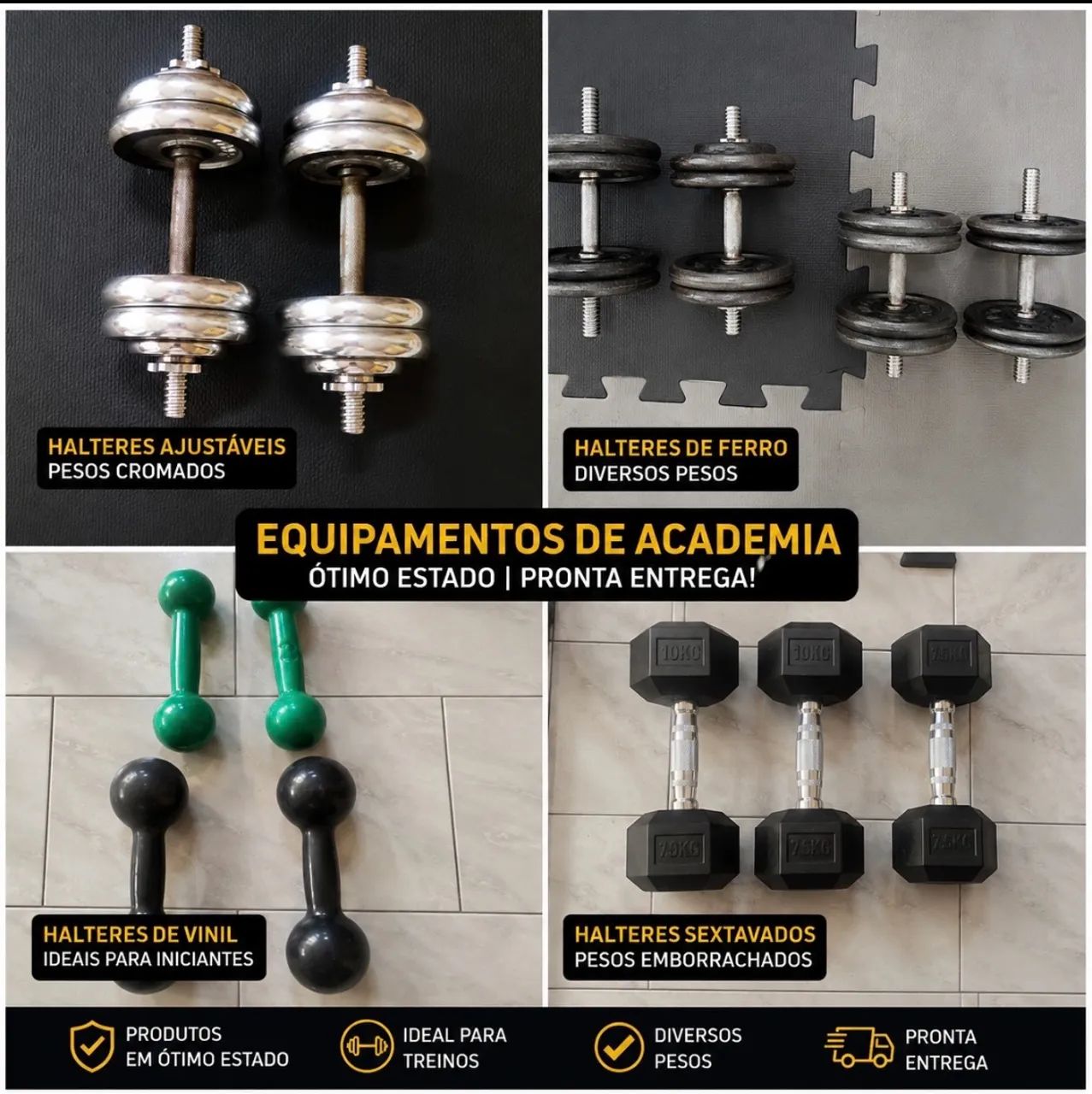 Aparelho de academia 