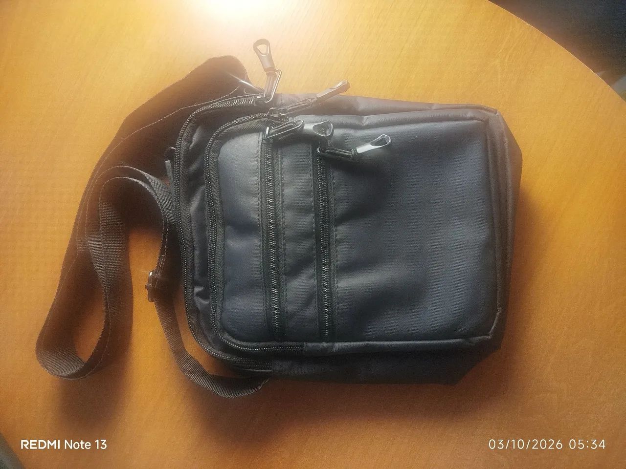 Bolsa transversal shoulder preta 
