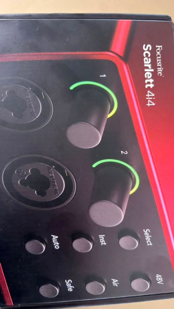 Focusrite Scarlett 4i4 4th Gen ZERO NA CAIXA <br> - Foto 5