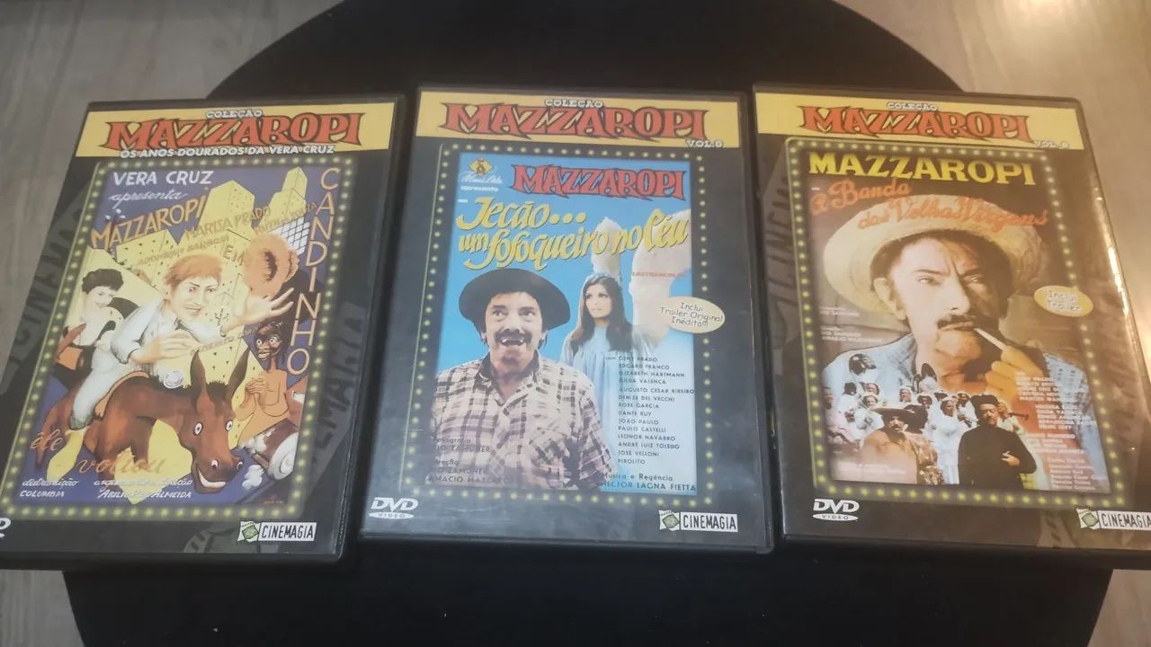 Mazzaropi coleção 3 filmes dvd 