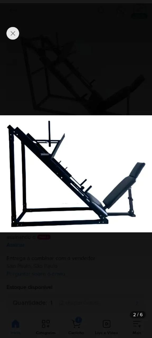 Leg press 45° - Foto 2