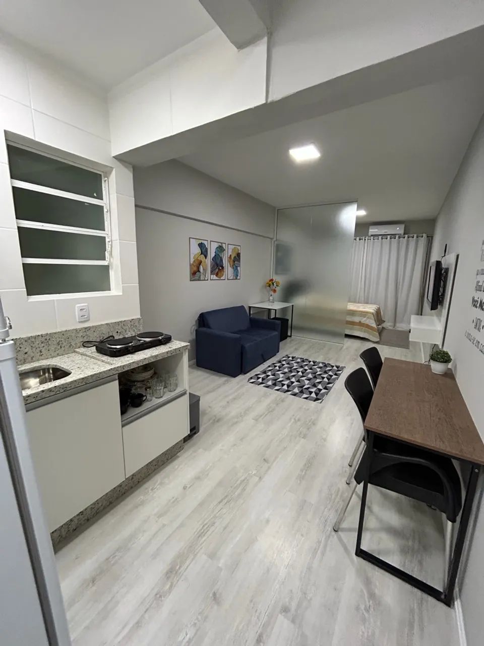 Studio Mobiliado e Reformado no Centro de Florianópolis | Direto com o Proprietário - Foto 3