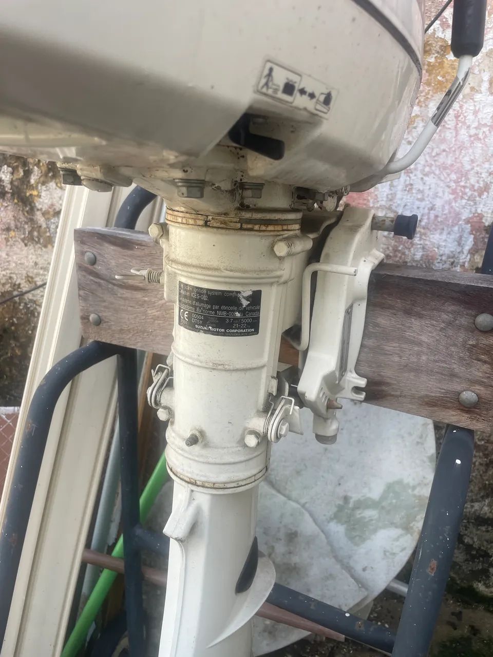 Motor de barco suzuki pouco usado - Foto 2