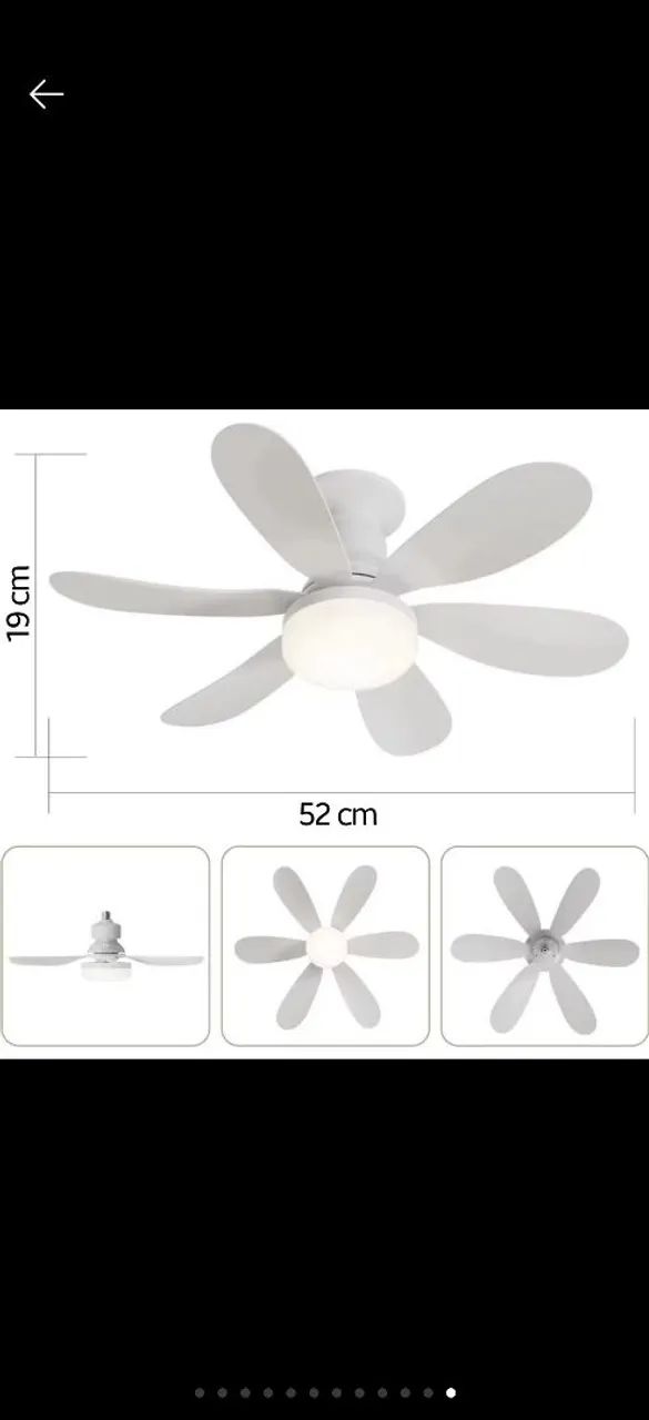 Ventilador de teto de Led (40w)