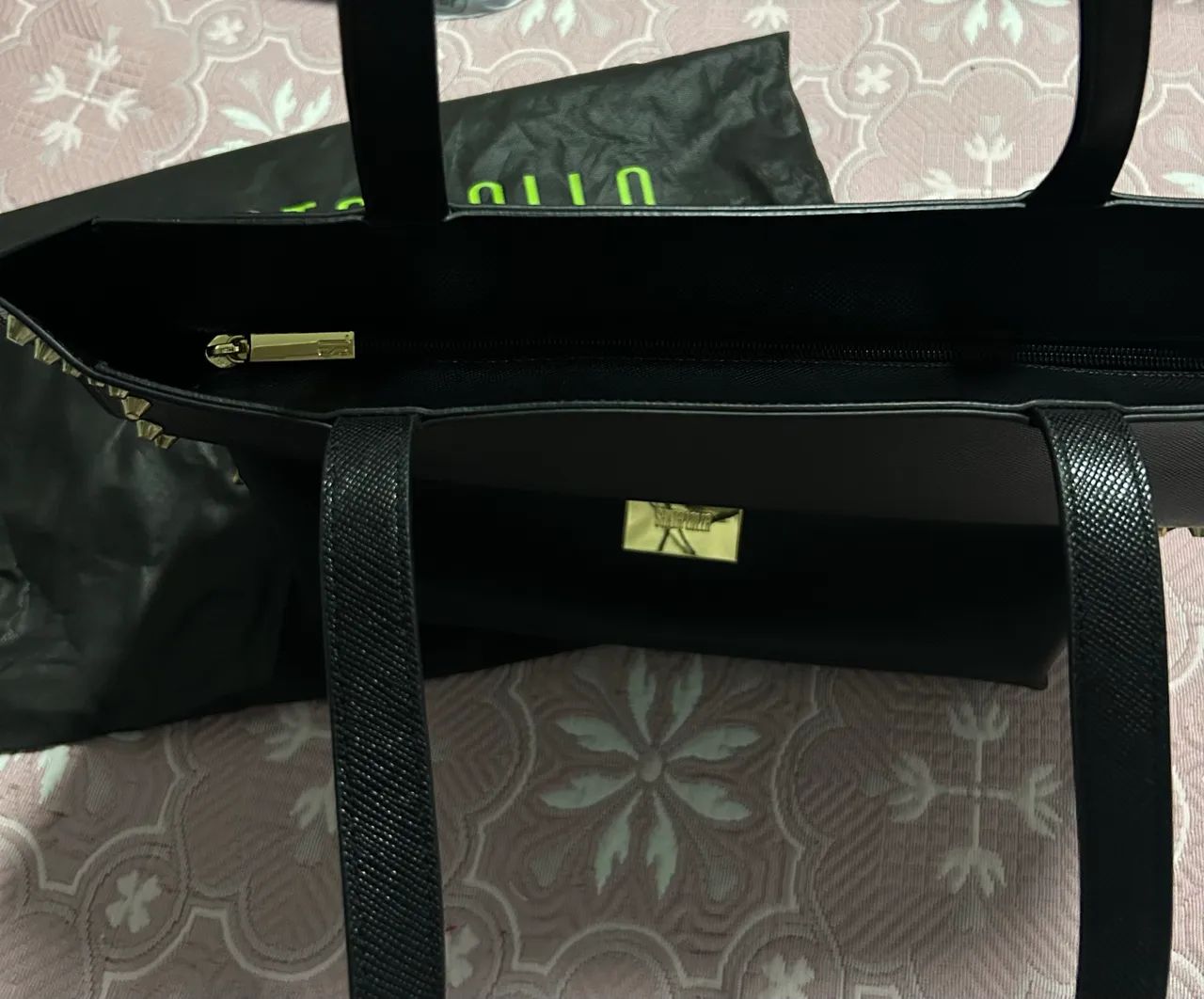 Bolsa ombro Preta - Santa Lolla  - Foto 3