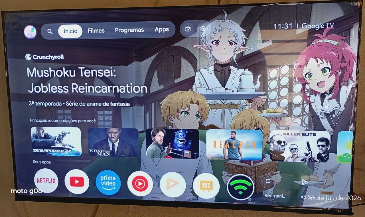 Televisão 50 com garantia 