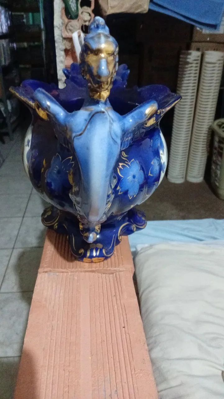 Floreira de porcelana antigo  - Foto 2