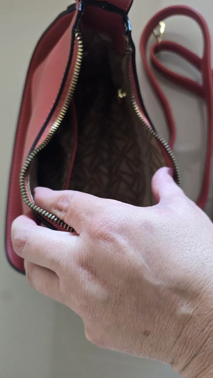 Bolsa Transversal Rosé - Foto 3