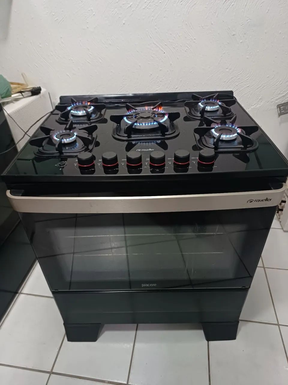 Fogão automático total tripla chama 