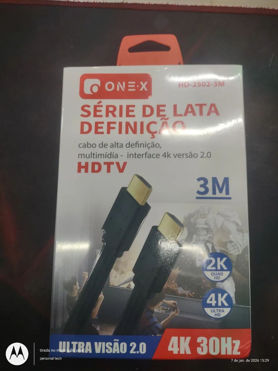 Cabo HDMi  4K 3M 30HZ 