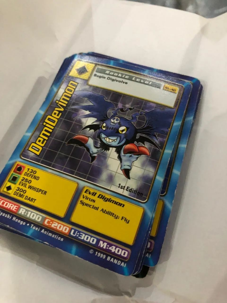 Cartas Digimon Antigas 20 unidades  - Foto 3