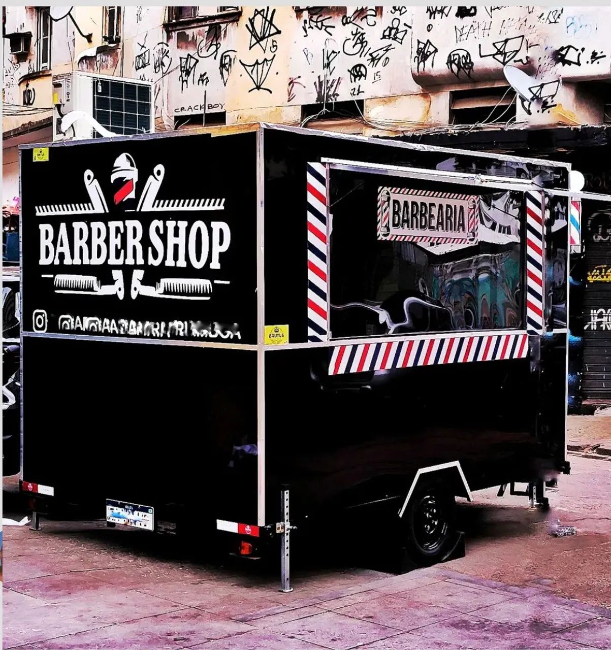TRAILER BARBEARIA A VENDA 