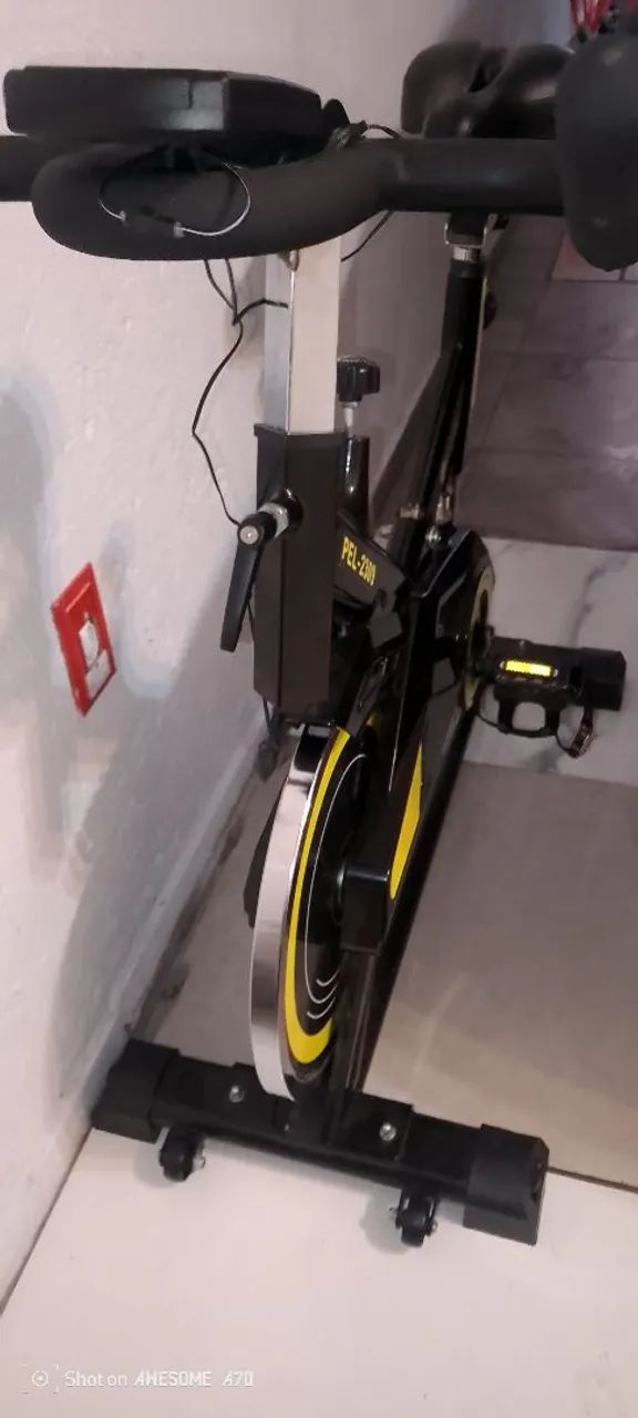 Bicicleta ergométrica PEL-2309 IMPECÁVEL ESTADO DE NOVA  - Foto 4
